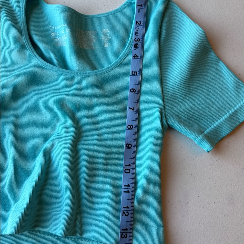 Primark Turquoise Crop Top - Picture 5 of 6